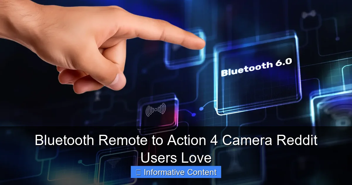Bluetooth Remote to Action 4 Camera Reddit Users Love
