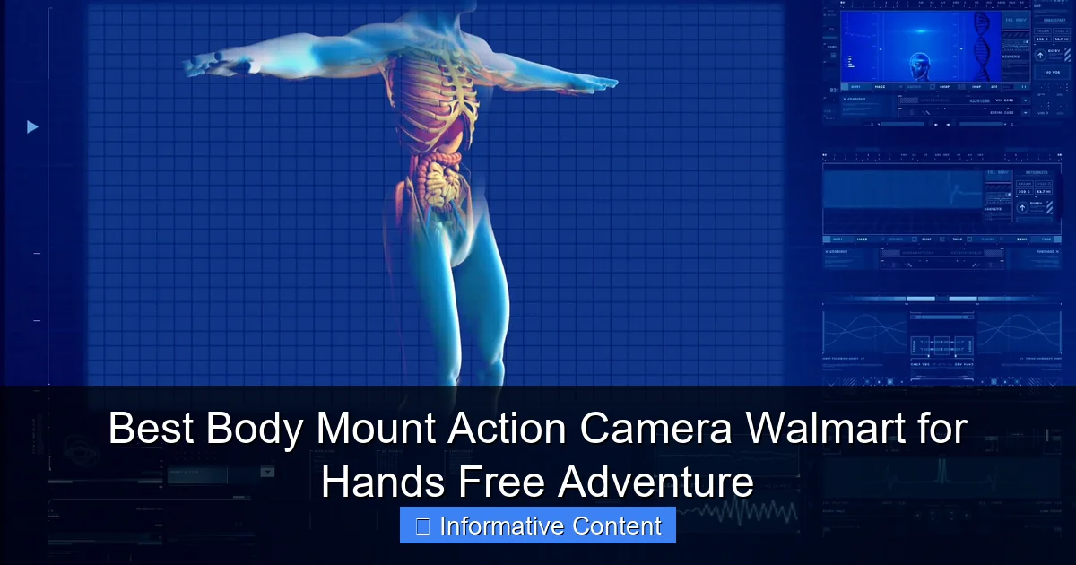 Best Body Mount Action Camera Walmart for Hands Free Adventure