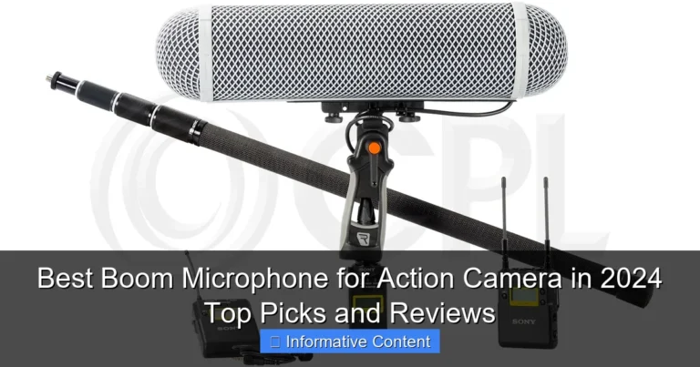 Best Boom Microphone for Action Camera in 2024 Top Picks and Reviews