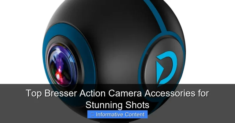Top Bresser Action Camera Accessories for Stunning Shots