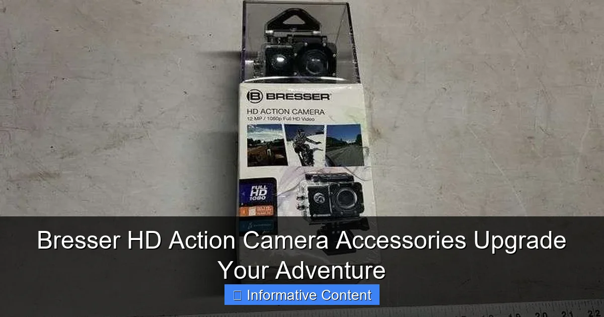 Bresser HD Action Camera Accessories Upgrade Your Adventure