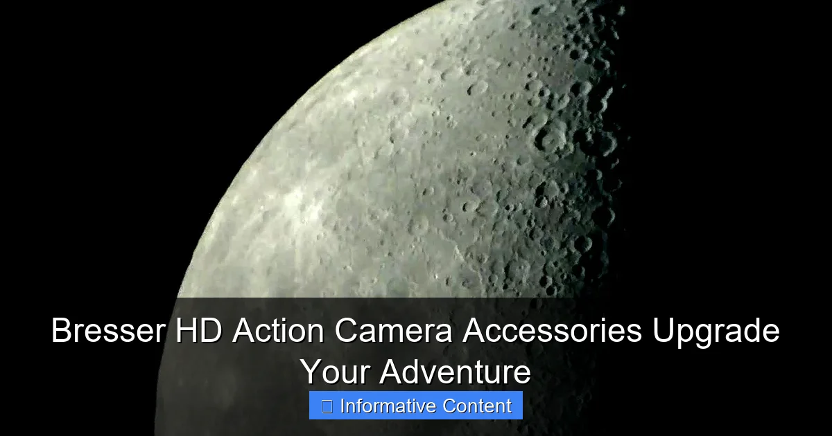 Bresser HD Action Camera Accessories Upgrade Your Adventure