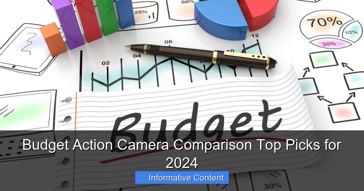 Budget Action Camera Comparison Top Picks for 2024
