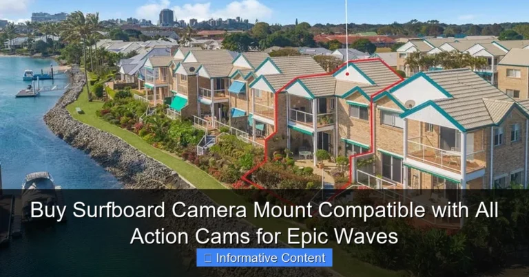 Buy Surfboard Camera Mount Compatible with All Action Cams for Epic Waves