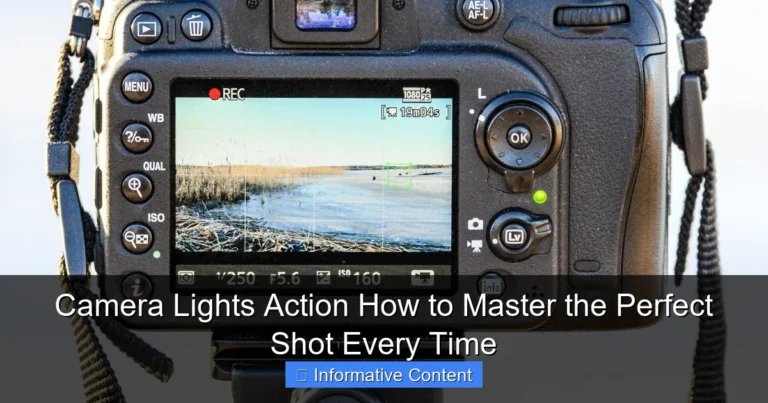 Camera Lights Action How to Master the Perfect Shot Every Time
