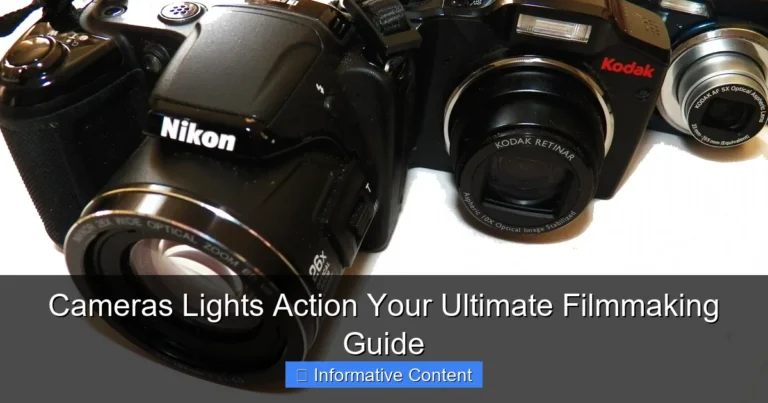 Cameras Lights Action Your Ultimate Filmmaking Guide