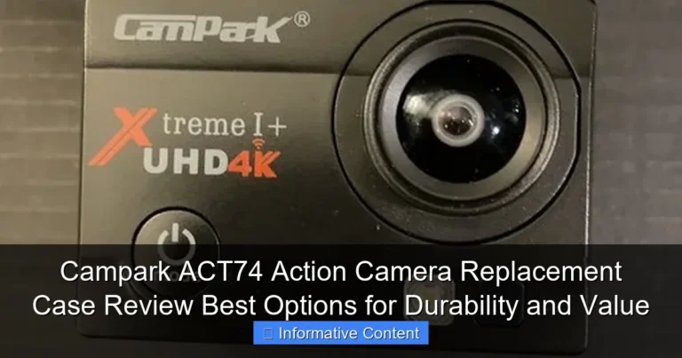 Campark ACT74 Action Camera Replacement Case Review Best Options for Durability and Value