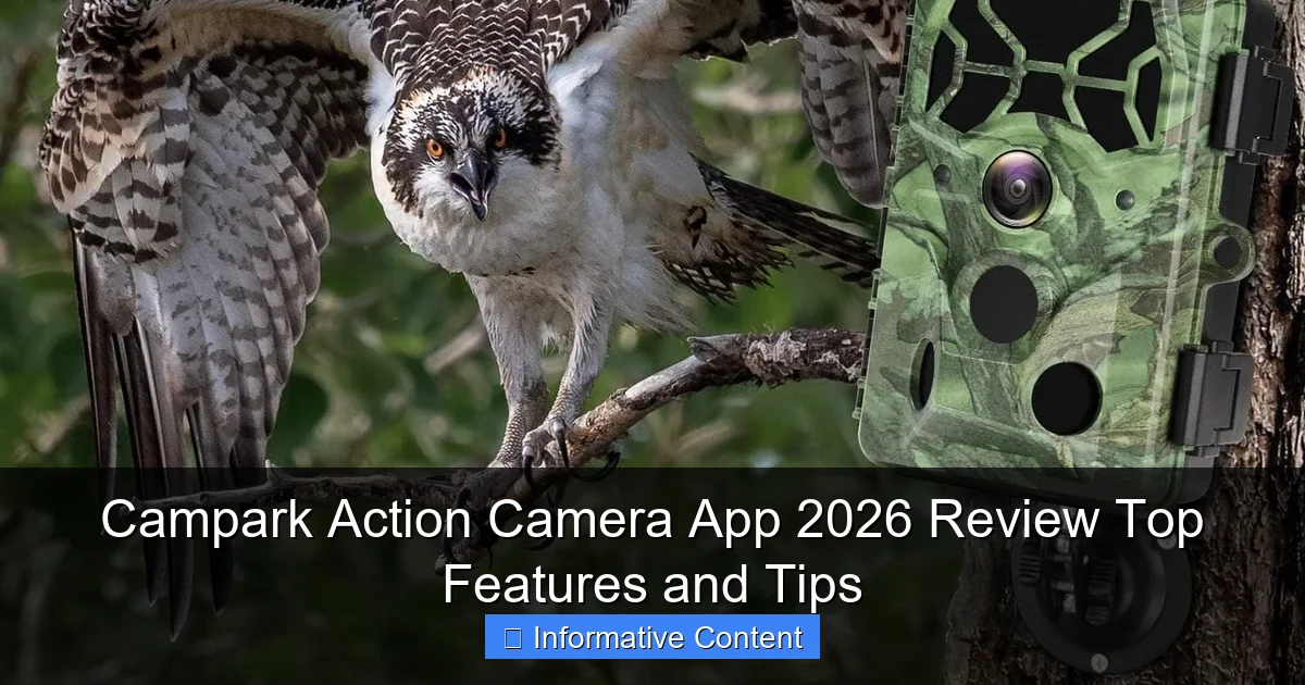 Campark Action Camera App 2026 Review Top Features and Tips