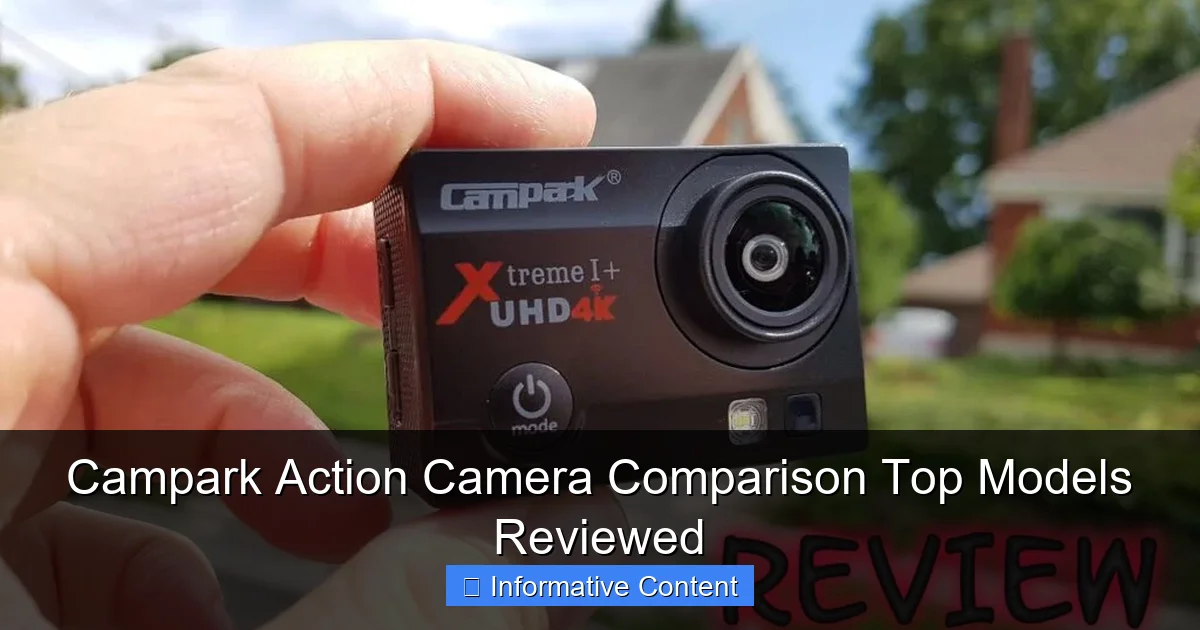 Campark Action Camera Comparison Top Models Reviewed