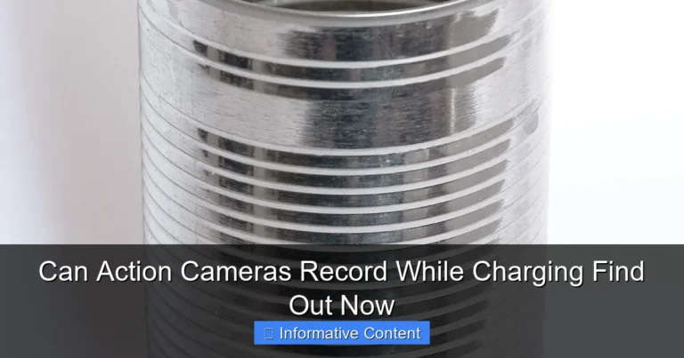Can Action Cameras Record While Charging Find Out Now