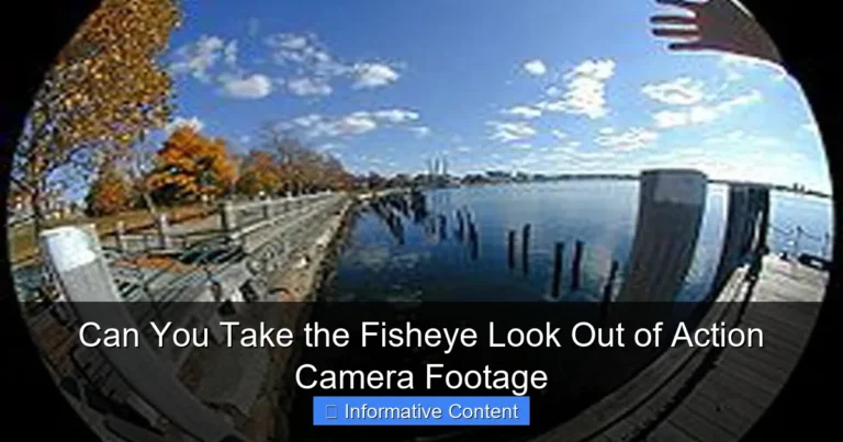 Can You Take the Fisheye Look Out of Action Camera Footage