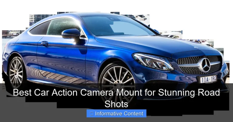 Best Car Action Camera Mount for Stunning Road Shots