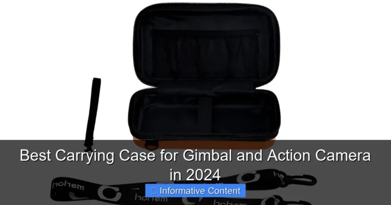 Best Carrying Case for Gimbal and Action Camera in 2024
