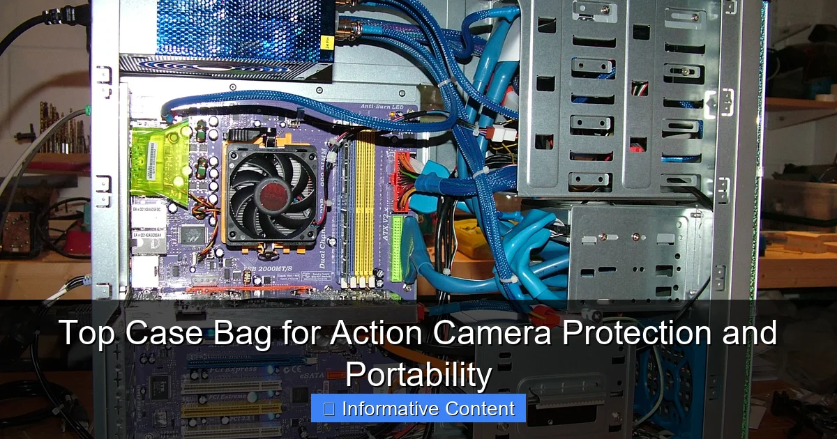 Top Case Bag for Action Camera Protection and Portability