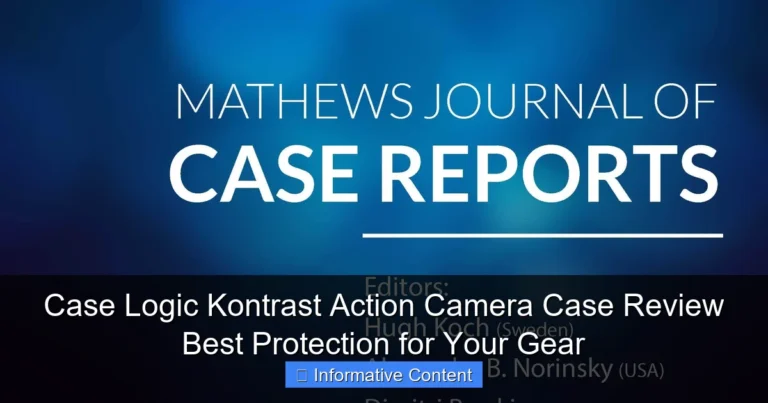 Case Logic Kontrast Action Camera Case Review Best Protection for Your Gear