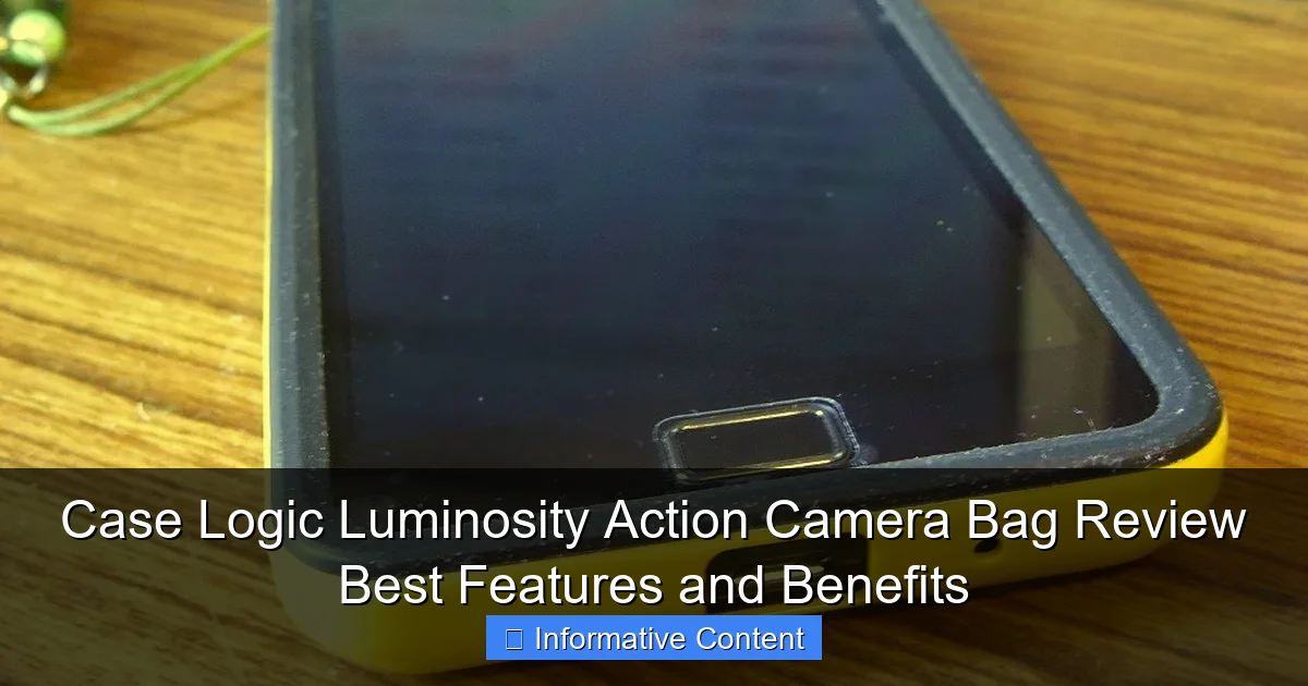 Case Logic Luminosity Action Camera Bag Review Best Features and Benefits