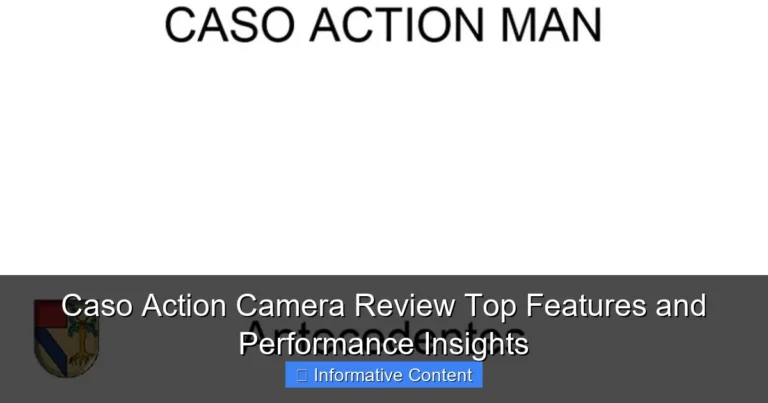 Caso Action Camera Review Top Features and Performance Insights