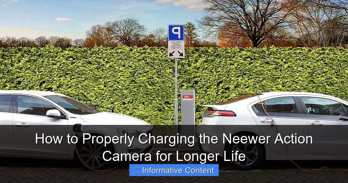 How to Properly Charging the Neewer Action Camera for Longer Life