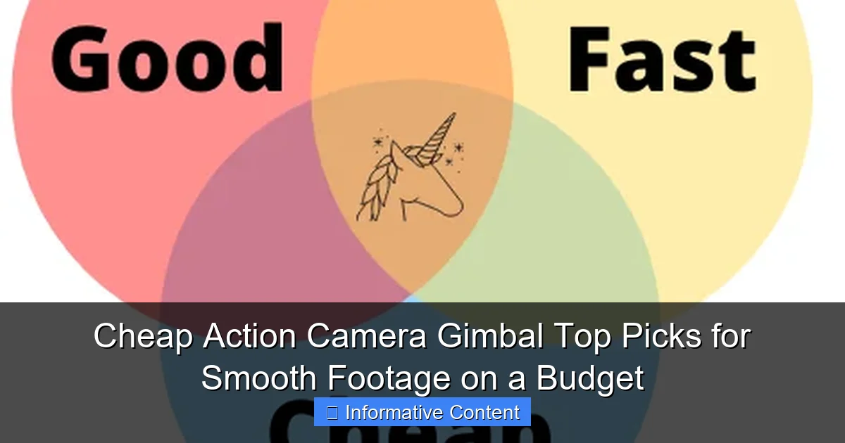 Cheap Action Camera Gimbal Top Picks for Smooth Footage on a Budget
