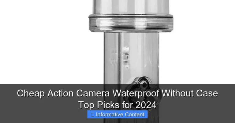 Cheap Action Camera Waterproof Without Case Top Picks for 2024