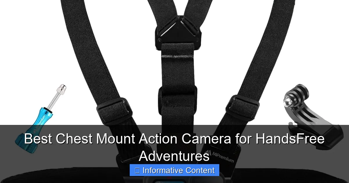 Best Chest Mount Action Camera for HandsFree Adventures