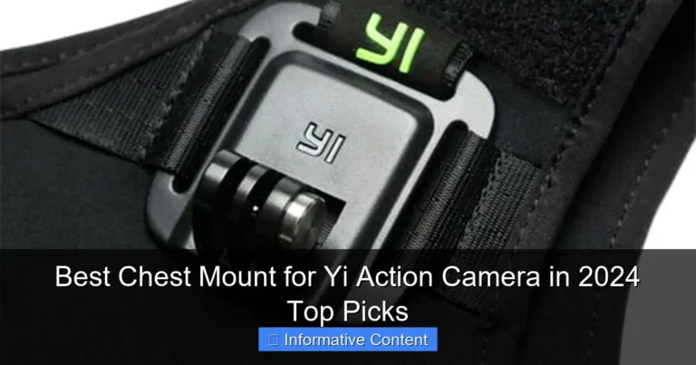 Best Chest Mount for Yi Action Camera in 2024 Top Picks