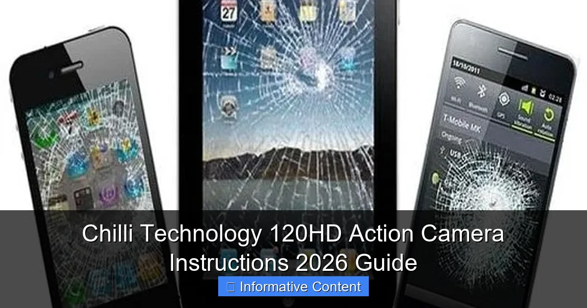 Chilli Technology 120HD Action Camera Instructions 2026 Guide