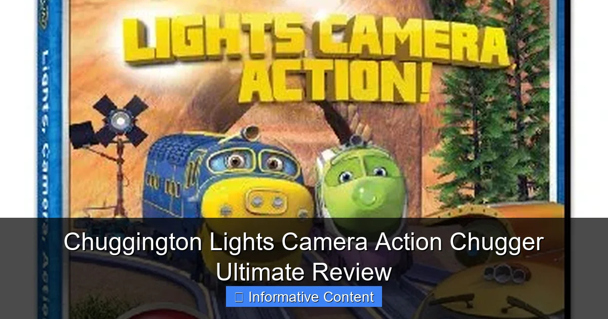 Chuggington Lights Camera Action Chugger Ultimate Review