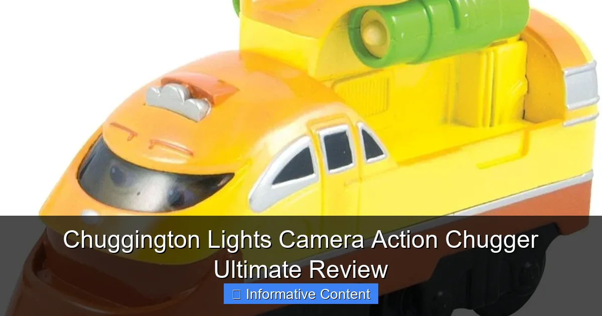 Chuggington Lights Camera Action Chugger Ultimate Review