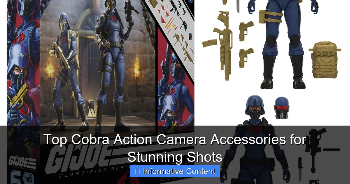 Top Cobra Action Camera Accessories for Stunning Shots