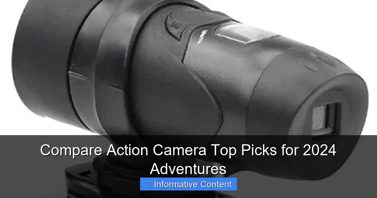 Compare Action Camera Top Picks for 2024 Adventures
