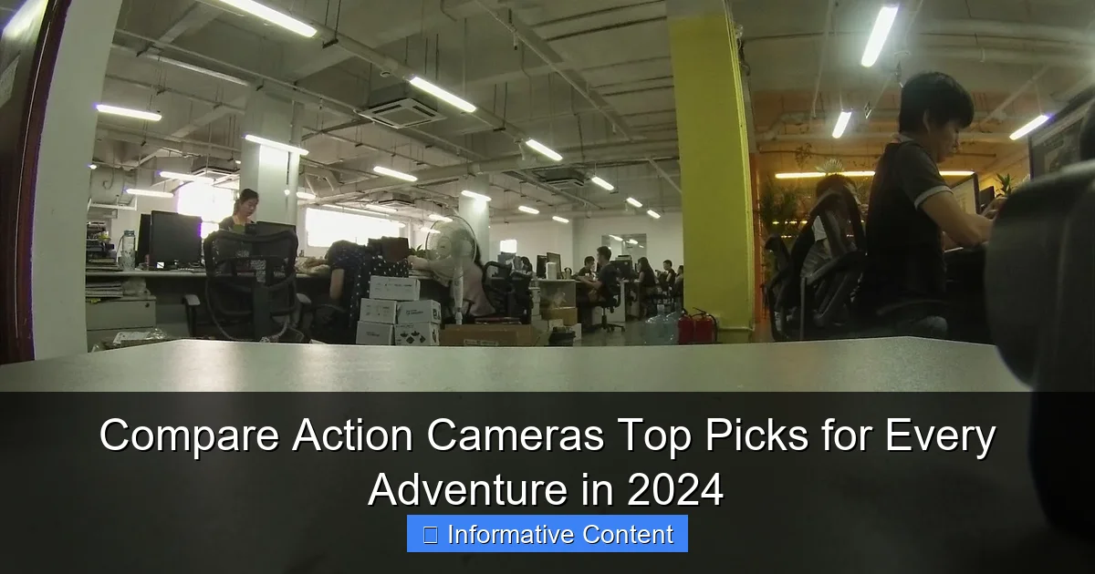 Compare Action Cameras Top Picks for Every Adventure in 2024