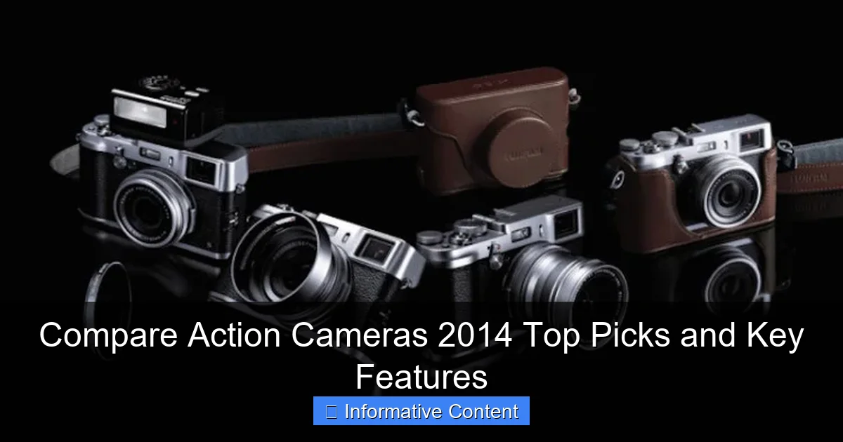 Compare Action Cameras 2014 Top Picks and Key Features