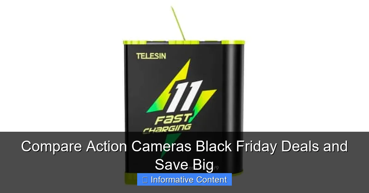 Compare Action Cameras Black Friday Deals and Save Big