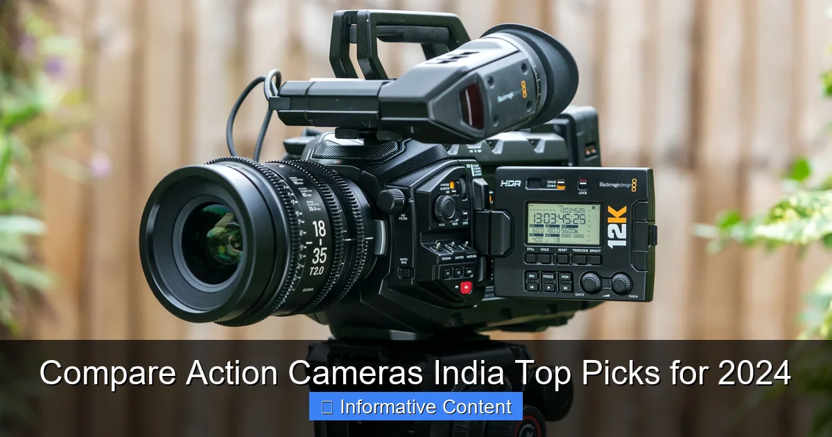 Compare Action Cameras India Top Picks for 2024