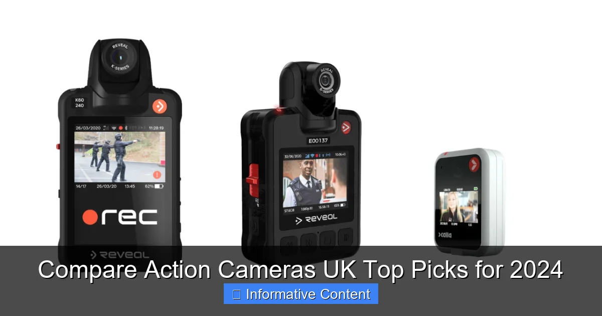 Compare Action Cameras UK Top Picks for 2024