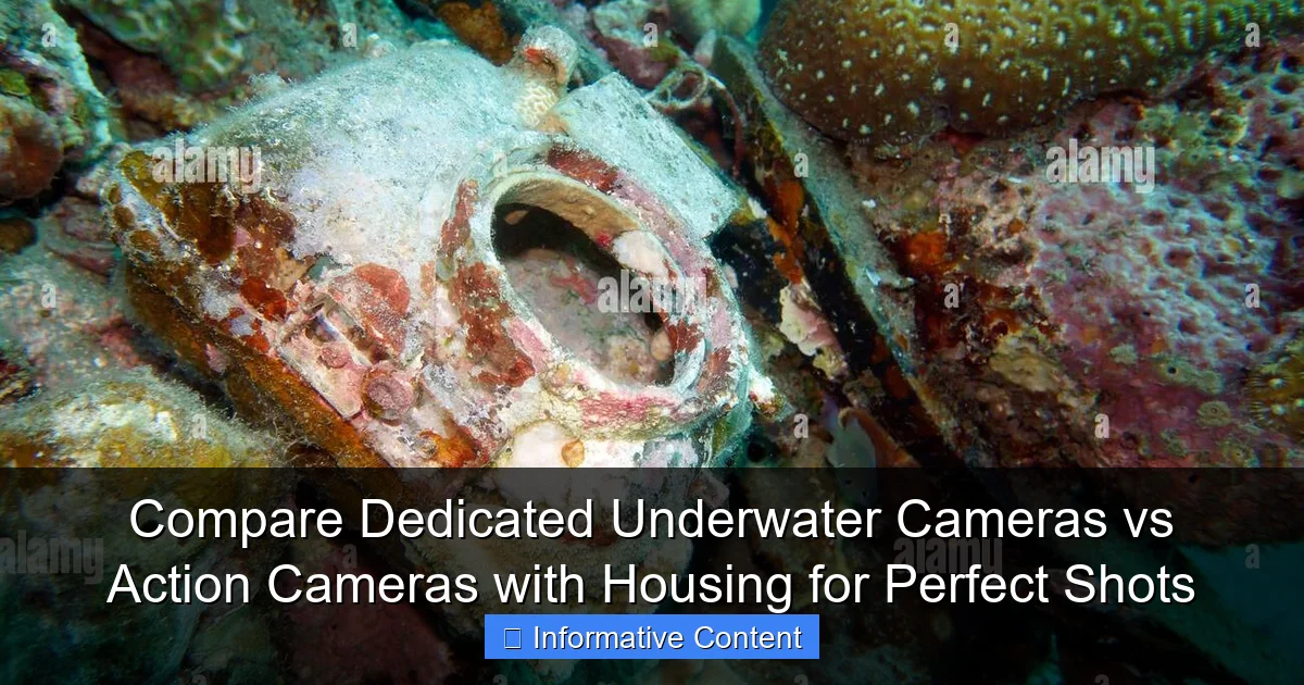 Compare Dedicated Underwater Cameras vs Action Cameras with Housing for Perfect Shots