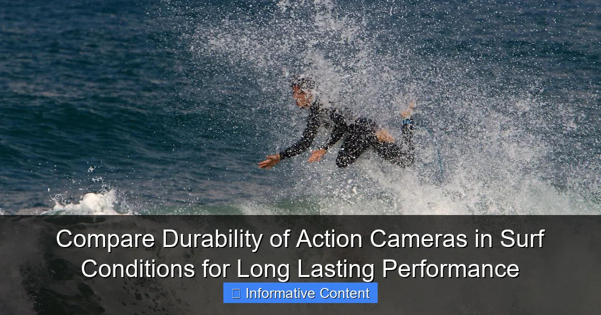Compare Durability of Action Cameras in Surf Conditions for Long Lasting Performance