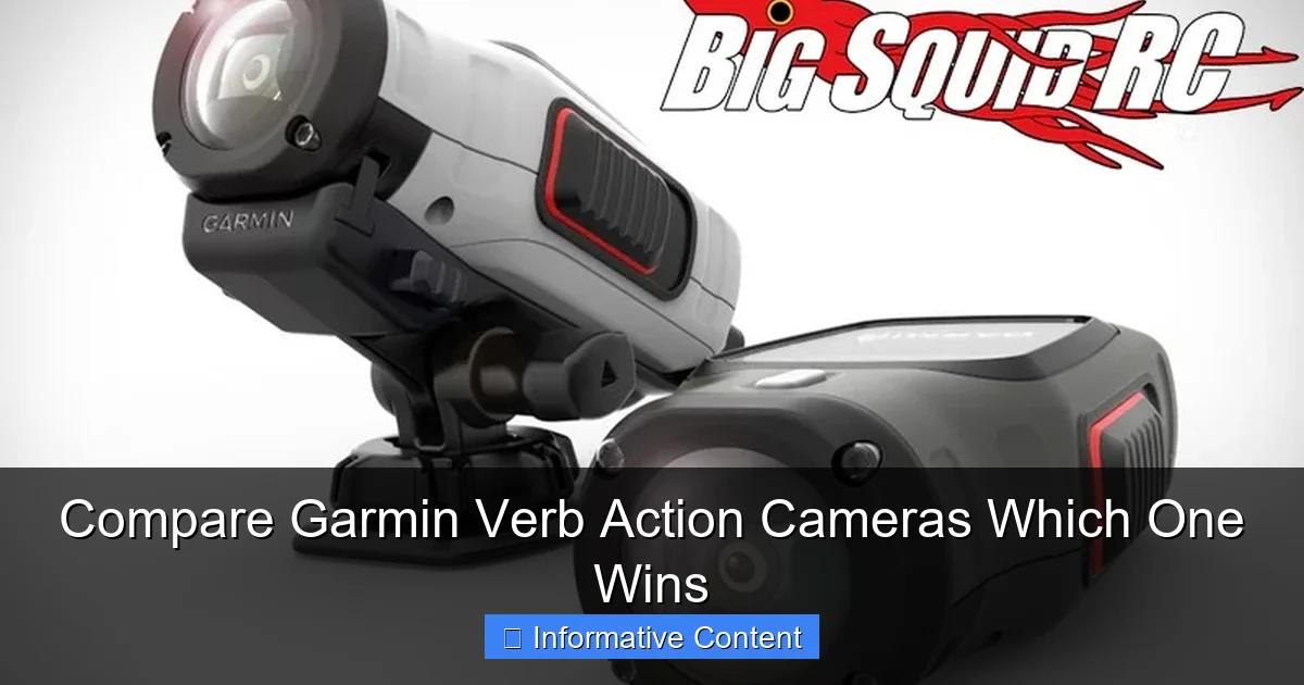 Compare Garmin Verb Action Cameras Which One Wins