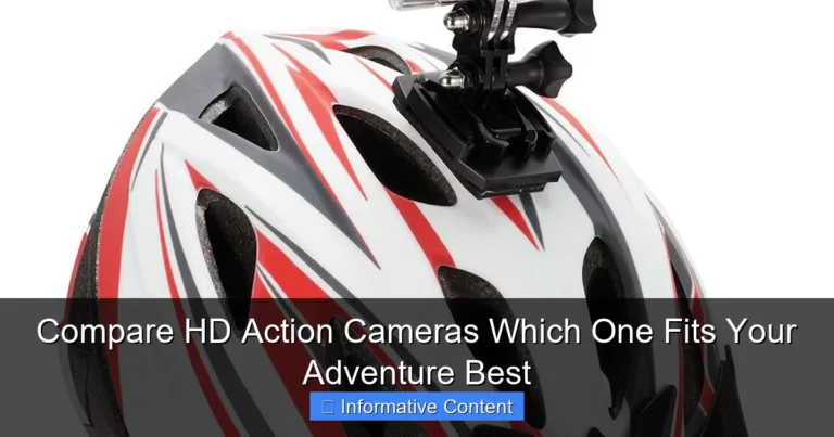 Compare HD Action Cameras Which One Fits Your Adventure Best