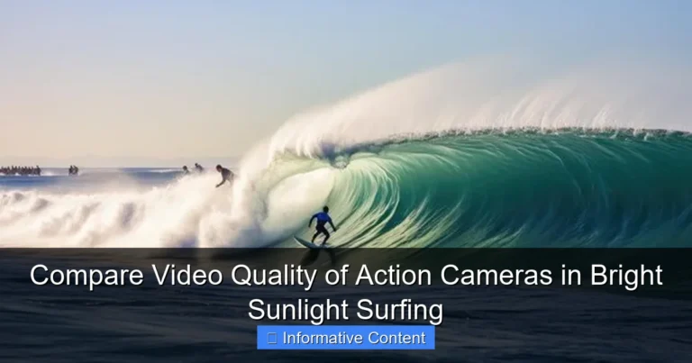 Compare Video Quality of Action Cameras in Bright Sunlight Surfing