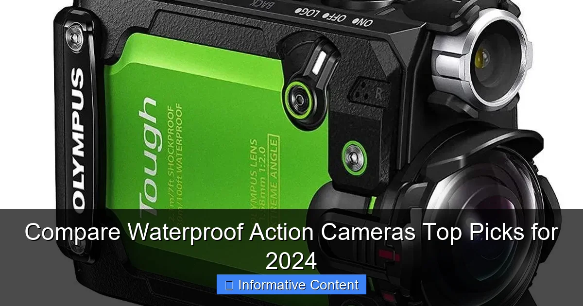 Compare Waterproof Action Cameras Top Picks for 2024