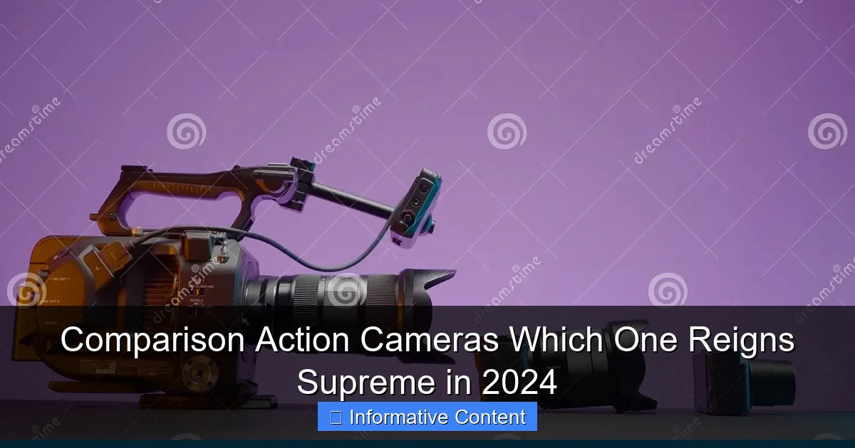 Comparison Action Cameras Which One Reigns Supreme in 2024