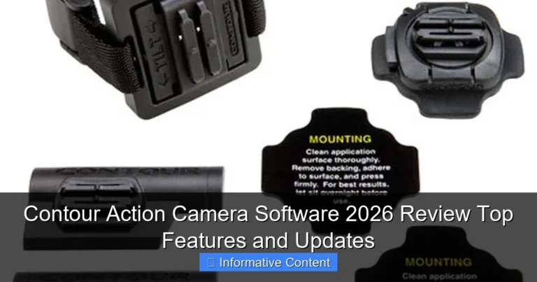 Contour Action Camera Software 2026 Review Top Features and Updates
