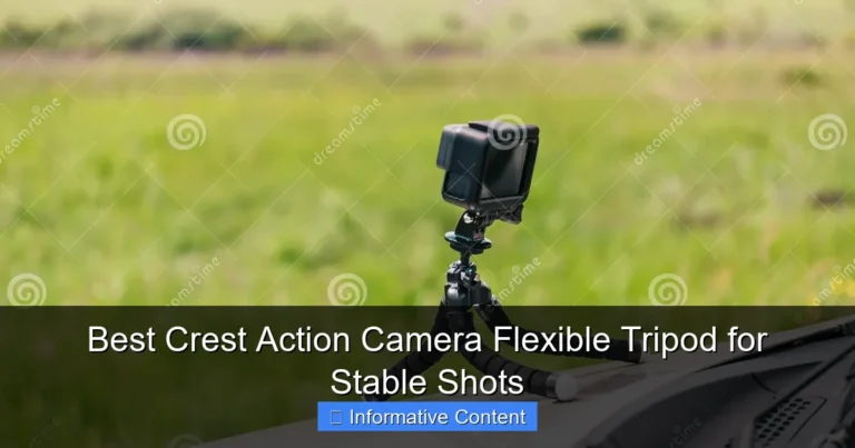 Best Crest Action Camera Flexible Tripod for Stable Shots