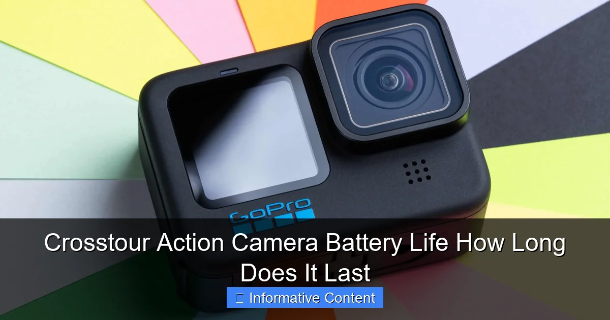 Crosstour Action Camera Battery Life How Long Does It Last