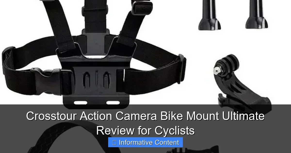 Crosstour Action Camera Bike Mount Ultimate Review for Cyclists
