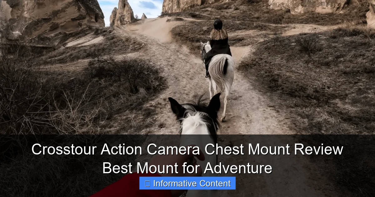 Crosstour Action Camera Chest Mount Review Best Mount for Adventure
