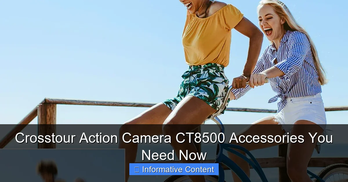 Crosstour Action Camera CT8500 Accessories You Need Now