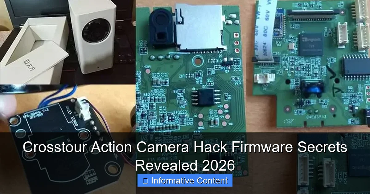 Crosstour Action Camera Hack Firmware Secrets Revealed 2026